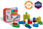 Kit creativo de bloques de gelatina Goliath Jelly Blox | Incluye 20 bloques | Bloques de construcción para niños pequeños y preescolares que los niños pueden apretar, estirar y aplastar | Acreditado