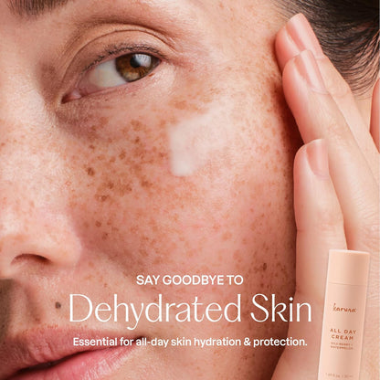 Karuna - Crema hidratante todo el día, crema facial antiarrugas fuera de set Sequedad y líneas finas - Hidratante facial hidratante, extracto de sandía antioxidante, ácido hialurónico, bayas de Goji y