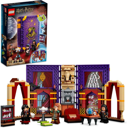 LEGO Harry Potter Hogwarts Moment: Divination Class 76396 Kit de construcción; juego coleccionable para el aula para mayores de 8 años (297 piezas)
