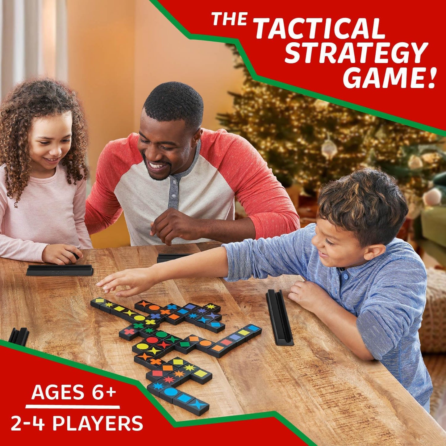 Juego de Mesa Qwirkle - Juego de Estrategia para 2-4 Jugadores de 6...