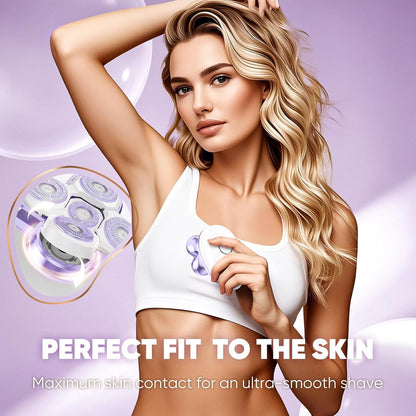 Electric Razors for Women - Upgraded Electric Shaver for Women with...