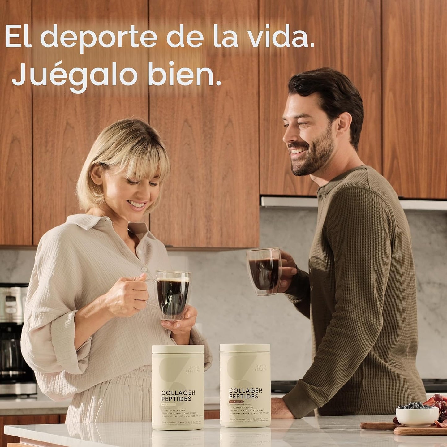 PREMIUM Péptidos de colágeno (16 onzas), alimentado con hierbas, ce...