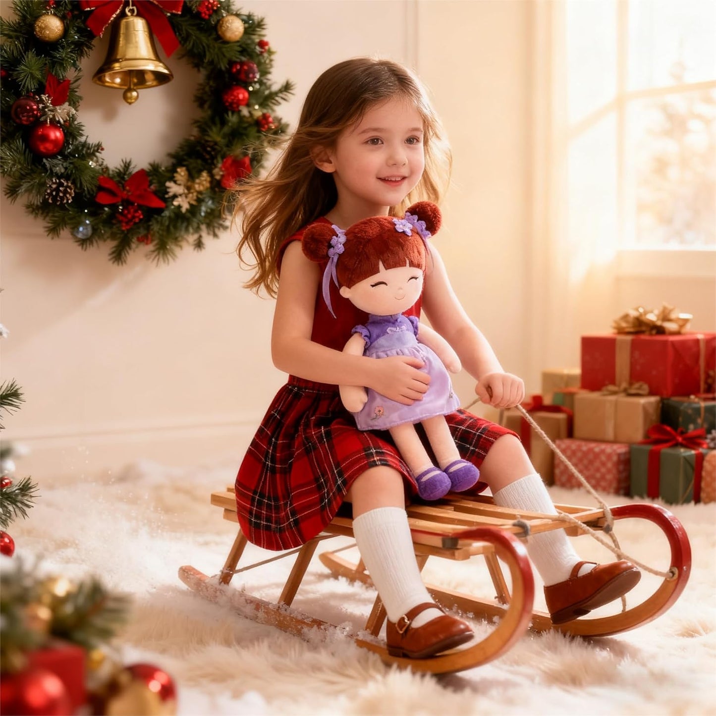 Gloveleya Muñeca Princesa Oriental \u2013 Muñeca de Peluche Suave p...