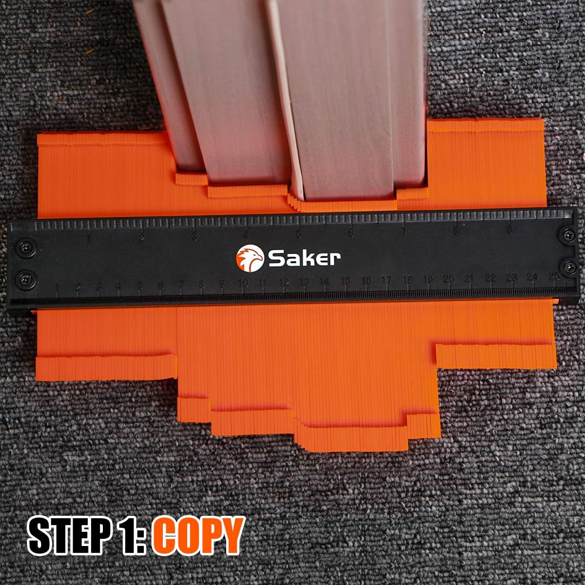 Saker - Herramienta para medir y duplicar contornos - Bloqueo ajust...