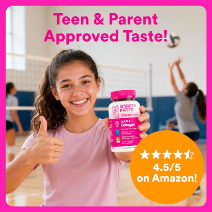 SmartyPants Gomitas Multivitamínicas para Niñas Adolescentes - Fórm...