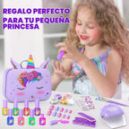 Set de Esmalte de Uñas para Niñas, Kit Todo en Uno de Arte de Uñas...