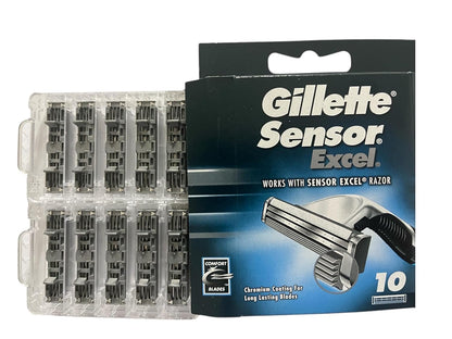 Gillette Sensor Excel - 10 unidades (paquete de 3)