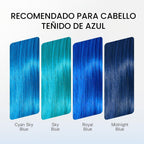 Karseell Mascarilla de depósito de color de cabello azul Tratamient...