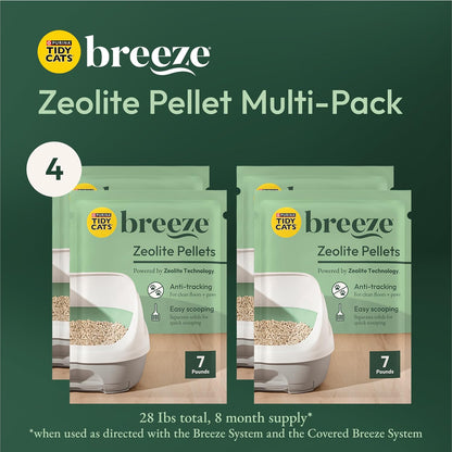 Purina Tidy Cats - Pellets de arena de repuesto Breeze en caja reci...