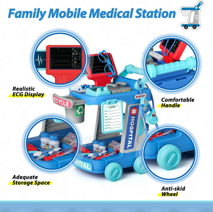 Liberry Kit de médico para niños pequeños de 2, 3, 4, 5 años, juego...