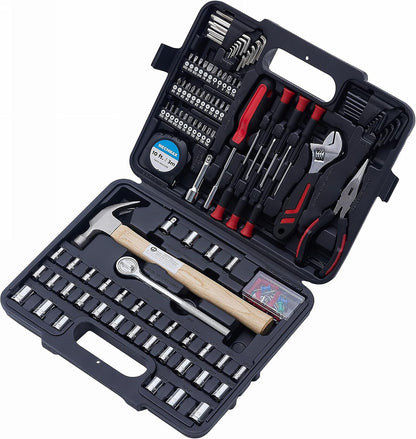 MECHMAX Kit de herramientas de 149 piezas, juego de herramientas ma...