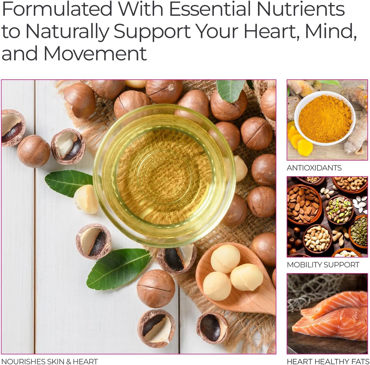 Livingood Daily Omega 3 6 9 Plus Curcumina de cúrcuma - Suplemento...
