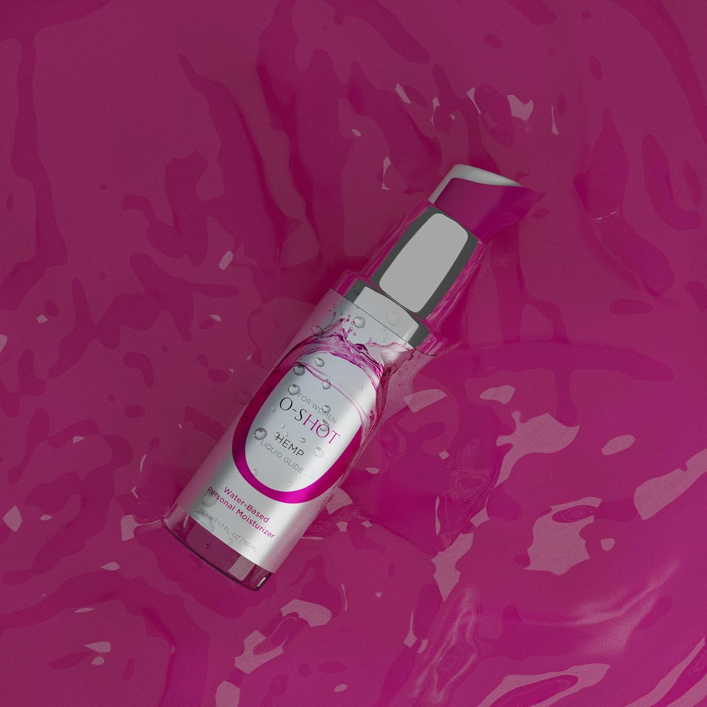 O-Shot Deslizamiento líquido de cáñamo, 1.7 fl oz | A base de agua,...