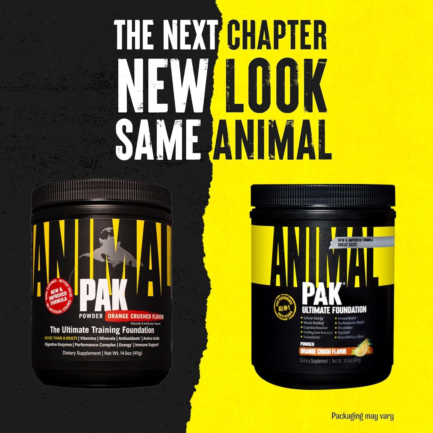 Animal Pak - Práctico polvo de vitamina y suplemento todo en uno \u...
