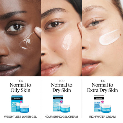 Neutrogena Hydro Boost Gel Cream, hidratación de 48 horas para piel...