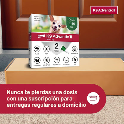 K9 Advantix II Tratamiento y prevención de pulgas, garrapatas y mos...