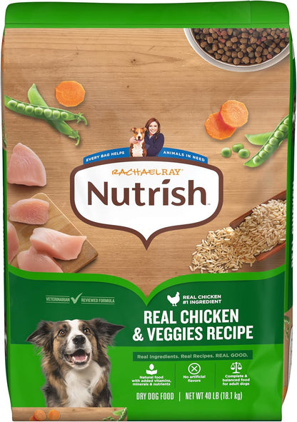 Rachael Ray Nutrish - Alimento para Perro Natural Seco