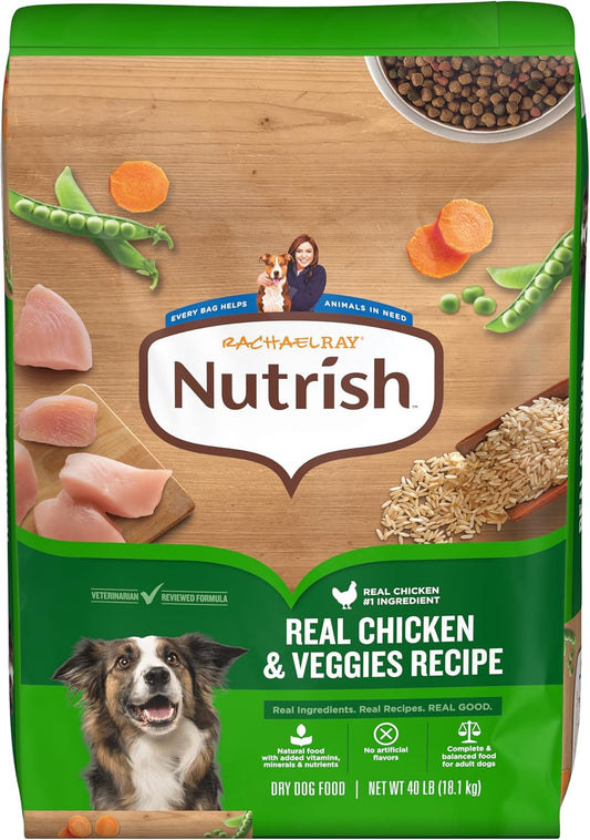 Rachael Ray Nutrish - Alimento para Perro Natural Seco