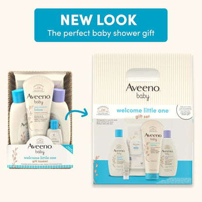 Aveeno Baby Welcome Little One - Set de regalo para el cuidado de l...