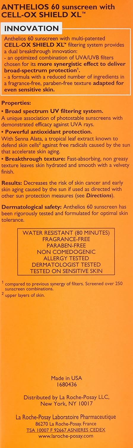La Roche-Posay Anthelios Melt-In Milk Protector solar SPF 60, prote...