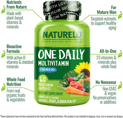 NATURELO - Multivitamínico diario para los hombres