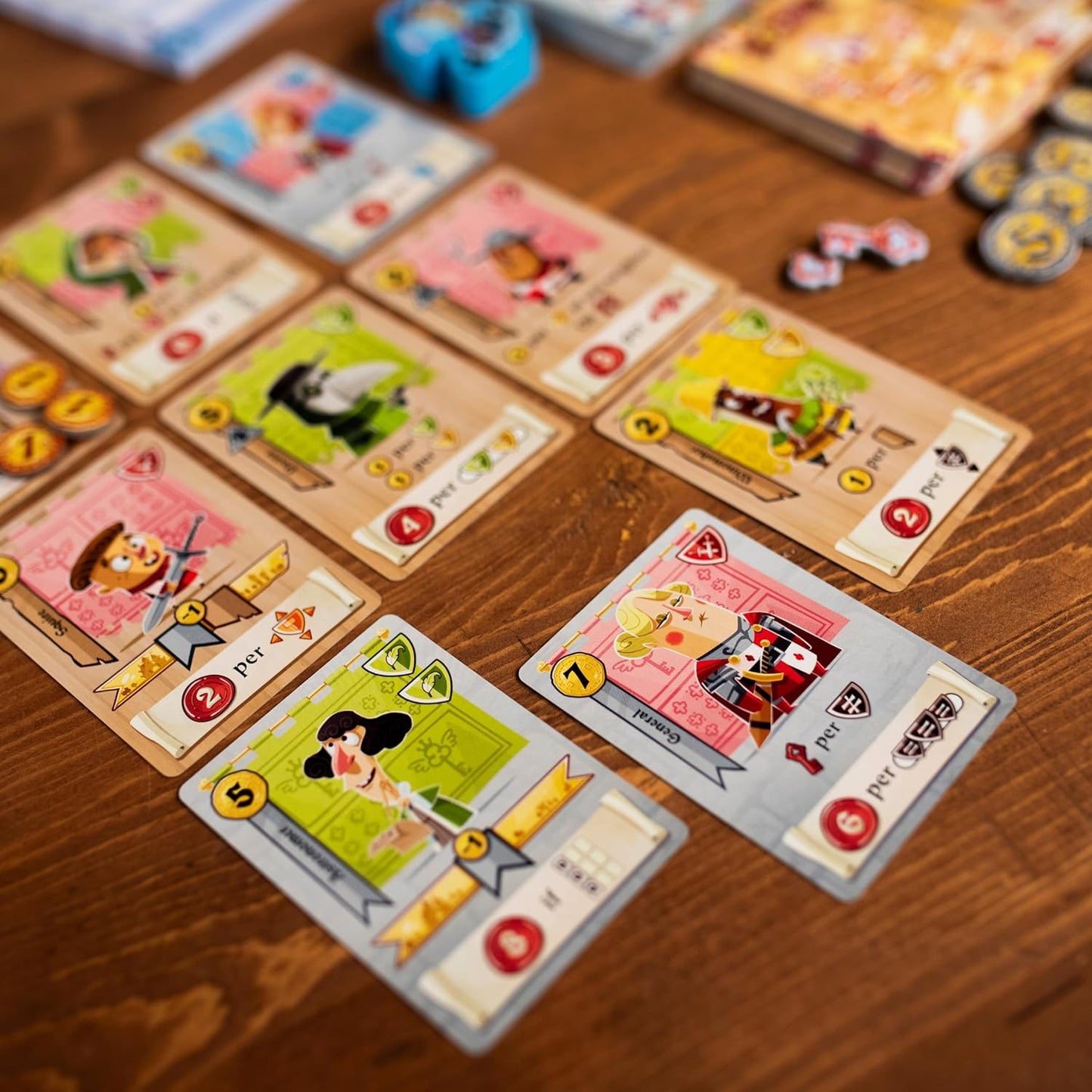 Pandasaurus Games Castle Combo Juego de Cartas - Maximiza los Combos en Este Juego de Estrategia de Colocación de Cartas, Diversión Familiar Competitiva Rápida para Niños y Adultos, Edades 10+, 2-5