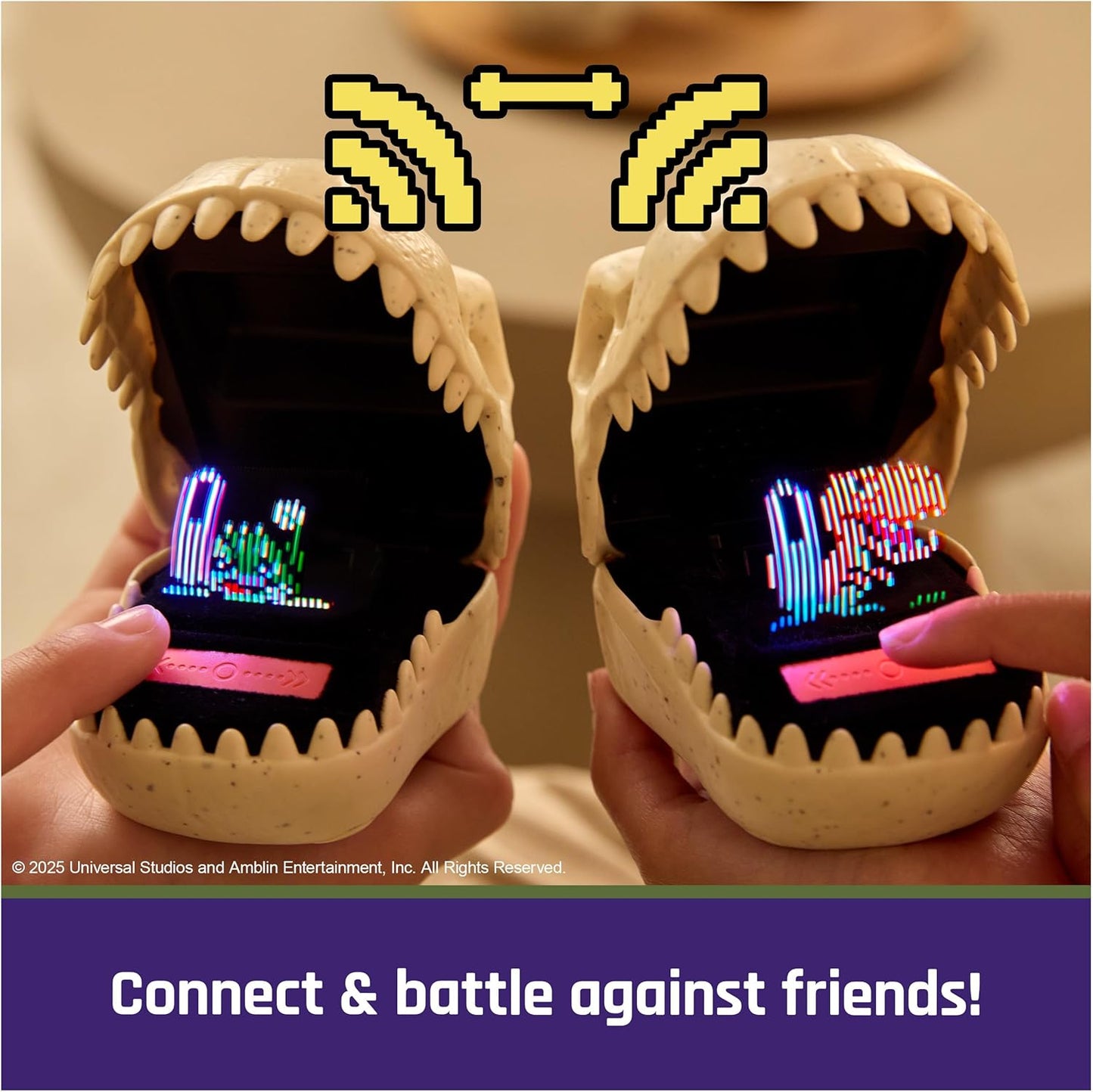 BITZEE, Jurassic World - Juguete interactivo de dinosaurio con 25 d...