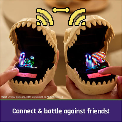 BITZEE, Jurassic World - Juguete interactivo de dinosaurio con 25 d...