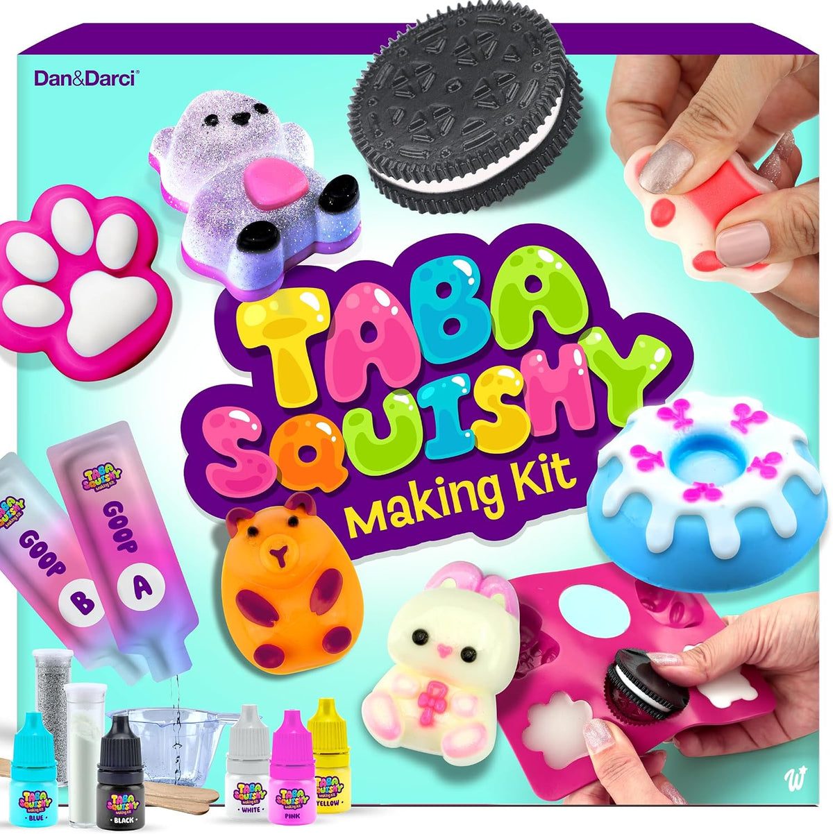 Taba Squishy Making Kit para niños - Kits de manualidades Squishies...