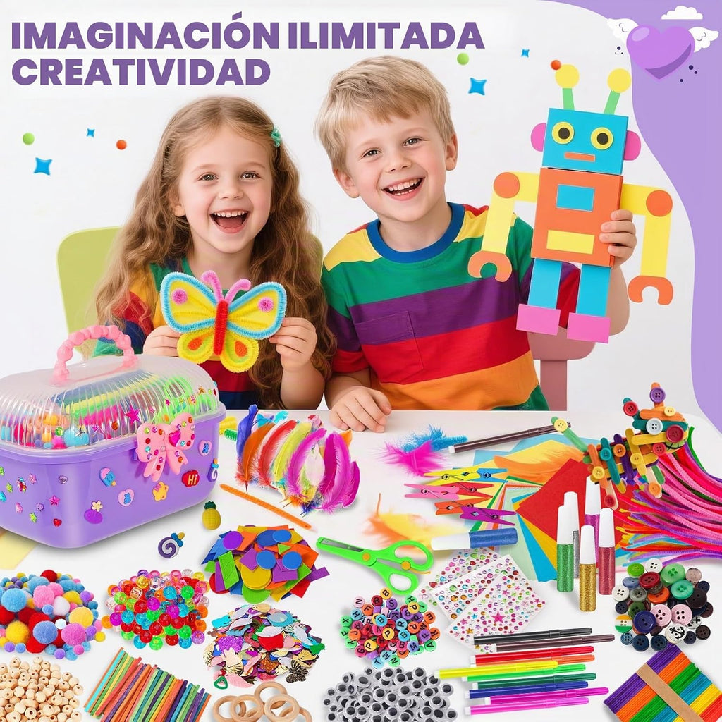 VERYHDSN Suministros de Artes y Manualidades para Niños - Kit de Ar...