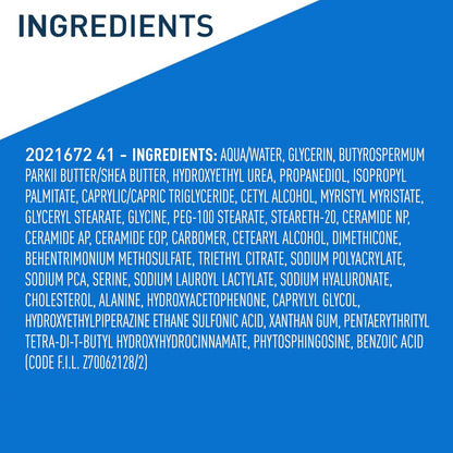 CeraVe Crema hidratante intensiva, hidratante corporal con manteca...