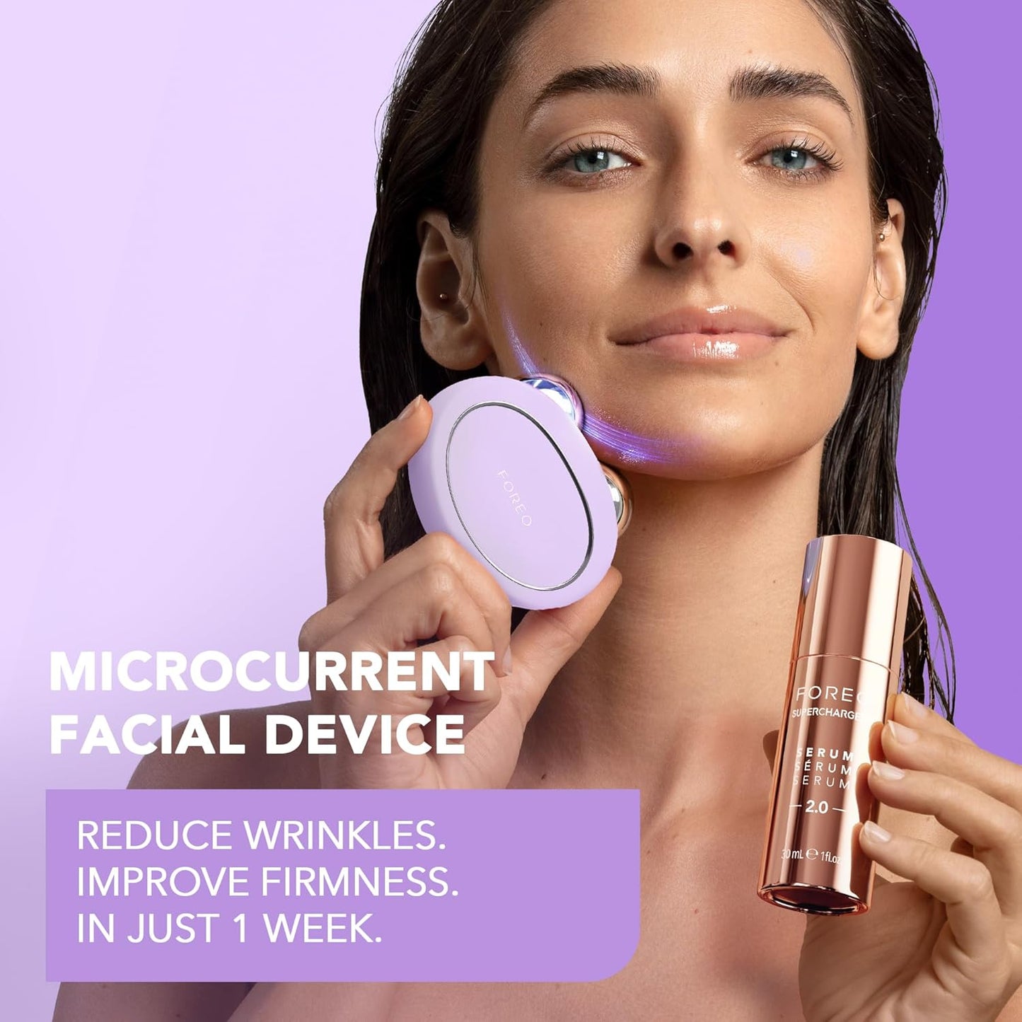FOREO Bear 2 Dispositivo facial de microcorriente de tonificación a...