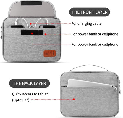 HOLIMET Bolsa organizadora de cables, bolsa de accesorios electróni...
