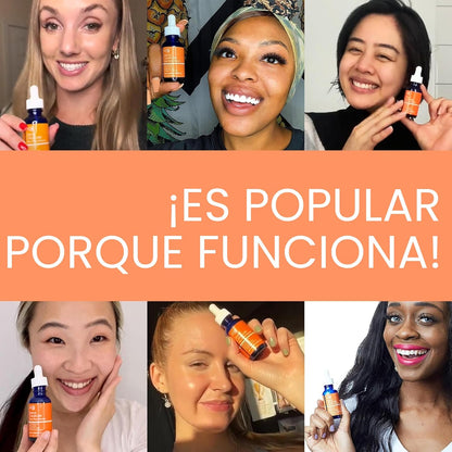 Korean Skin Care K Beauty - Sérum de ácido hialurónico 20% vitamina...