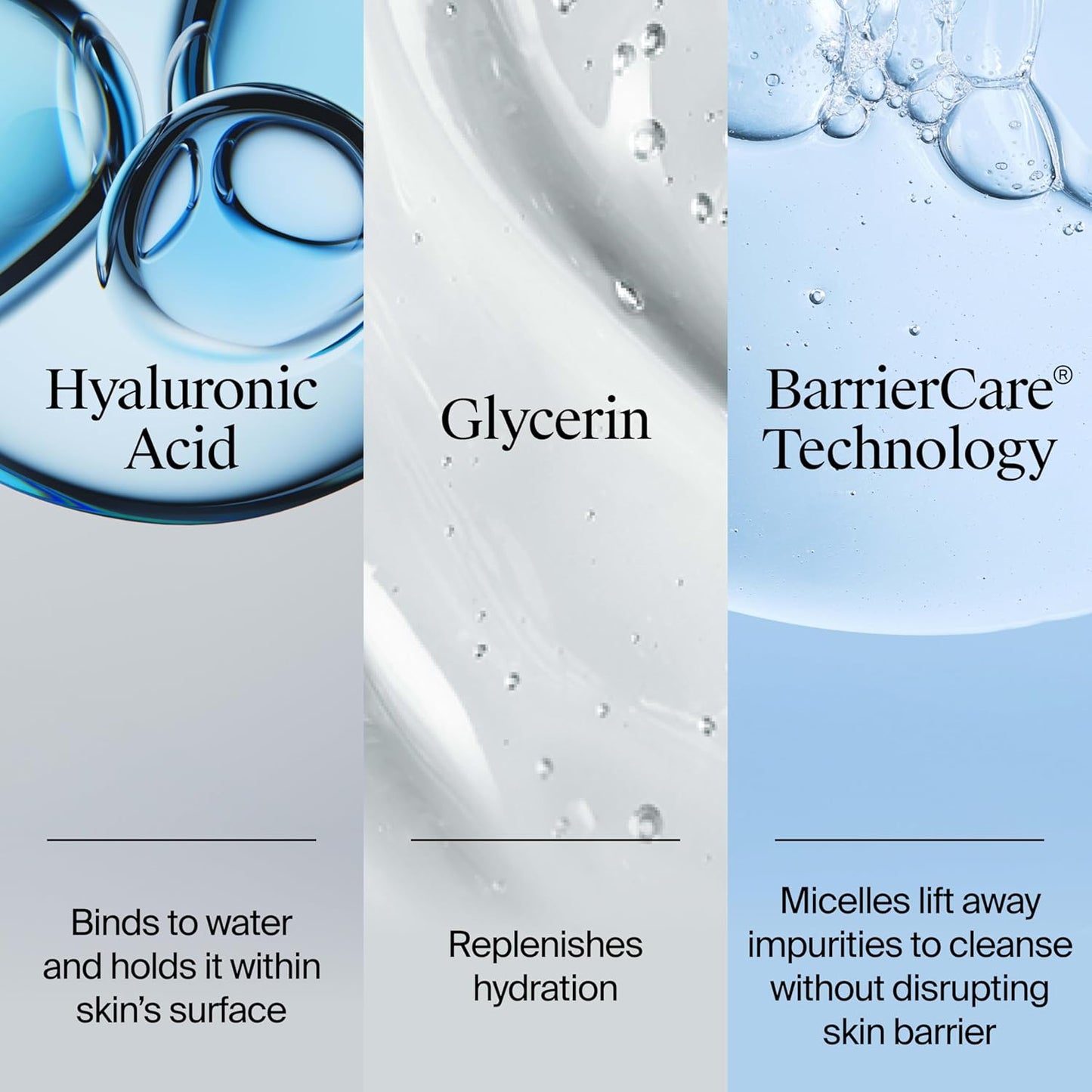 Neutrogena Hydro Boost - Lavado facial, sin fragancia, limpiador fa...