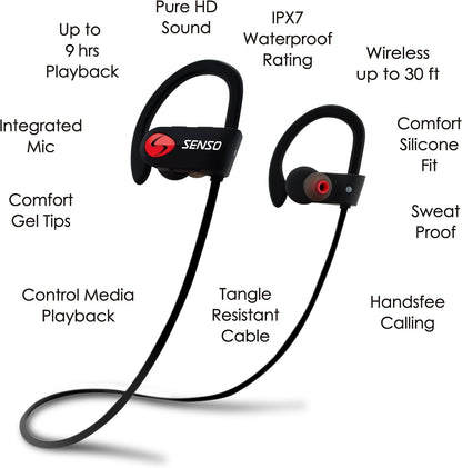 Los auriculares SENSO ActivBuds con Bluetooth, los mejores auricula...