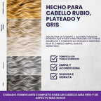 Juego de champú y acondicionador de árbol de té morado para cabello...