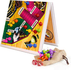 PARQUES Colombiano MAGNÉTICO Madera 8\/6 JUGADORES 50x50 CM Doble c...