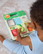 Skip Hop Andadera para bebé 5 en 1, convertible de sentarse a pararse, con luces, más de 50 actividades para el juego y desarrollo, canciones y sonidos, 3 alturas ajustables de manijas y control de