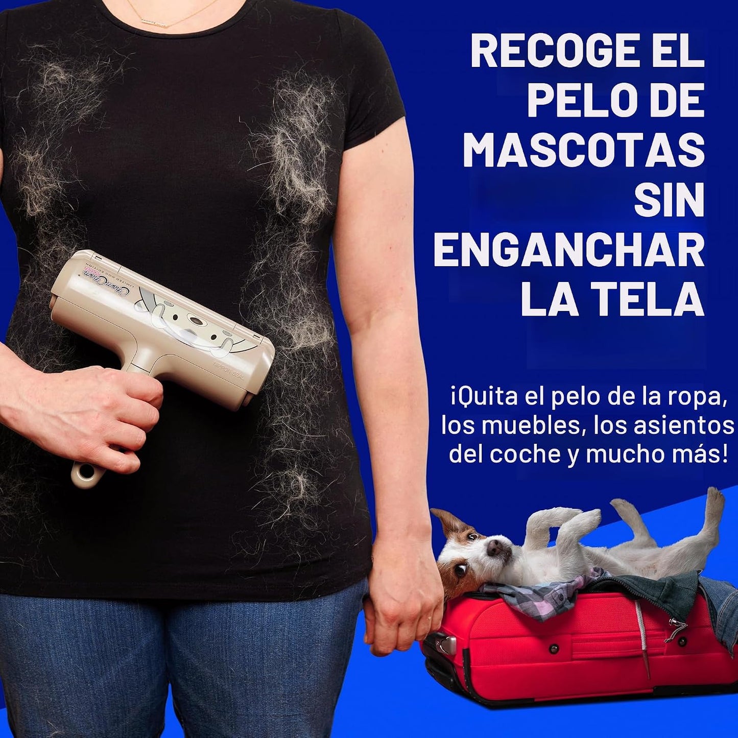 ChomChom Roller Removedor de pelo de mascotas \u2013 Rodillo de pel...