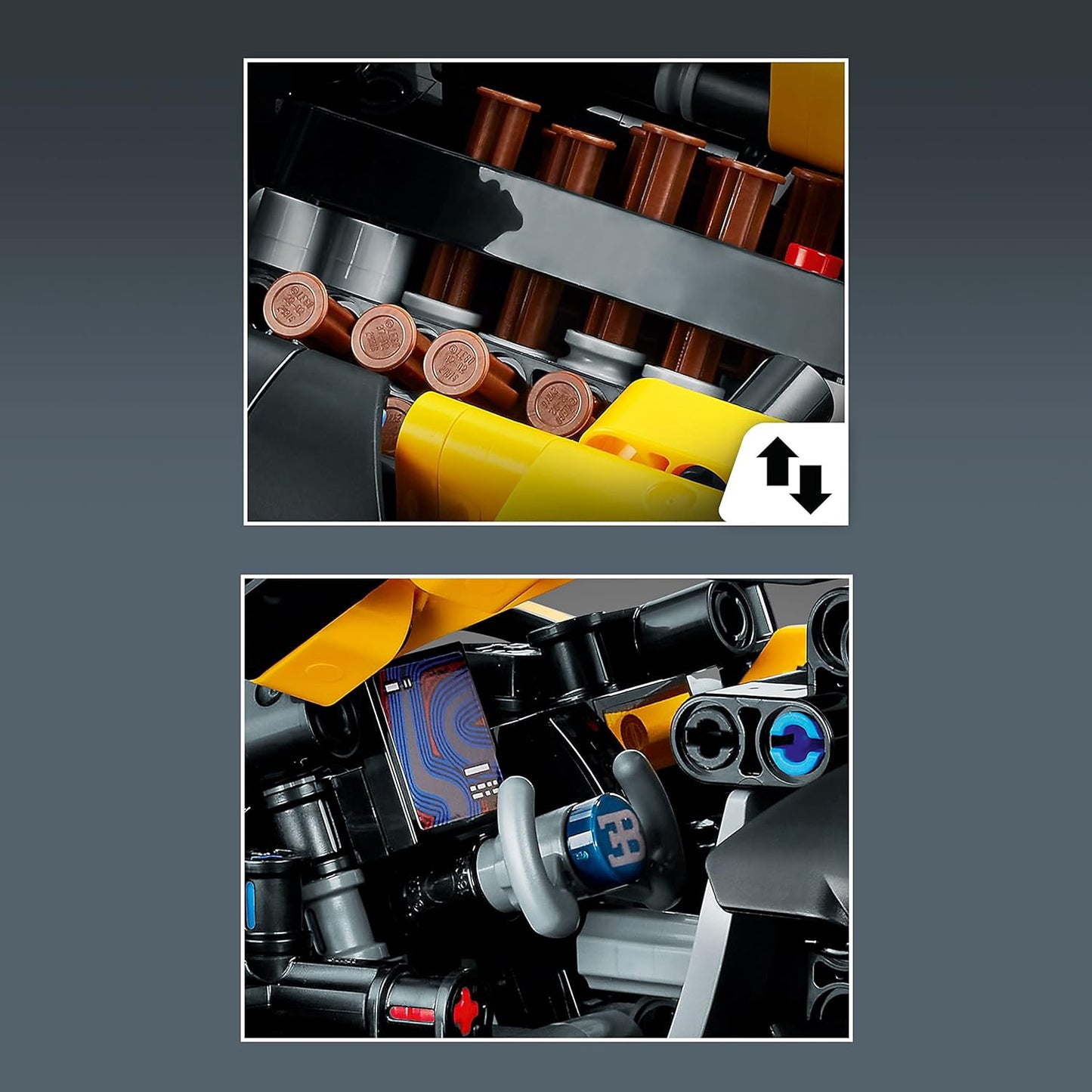 LEGO Technic Bugatti Bolide - Juego de construcción de autos de carreras, modelo y juguete de ingeniería de carreras para el regreso a la escuela, kit de construcción de autos deportivos