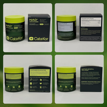 Cata-Kor Suplemento liposomal de NAD con resveratrol - Alternativa...