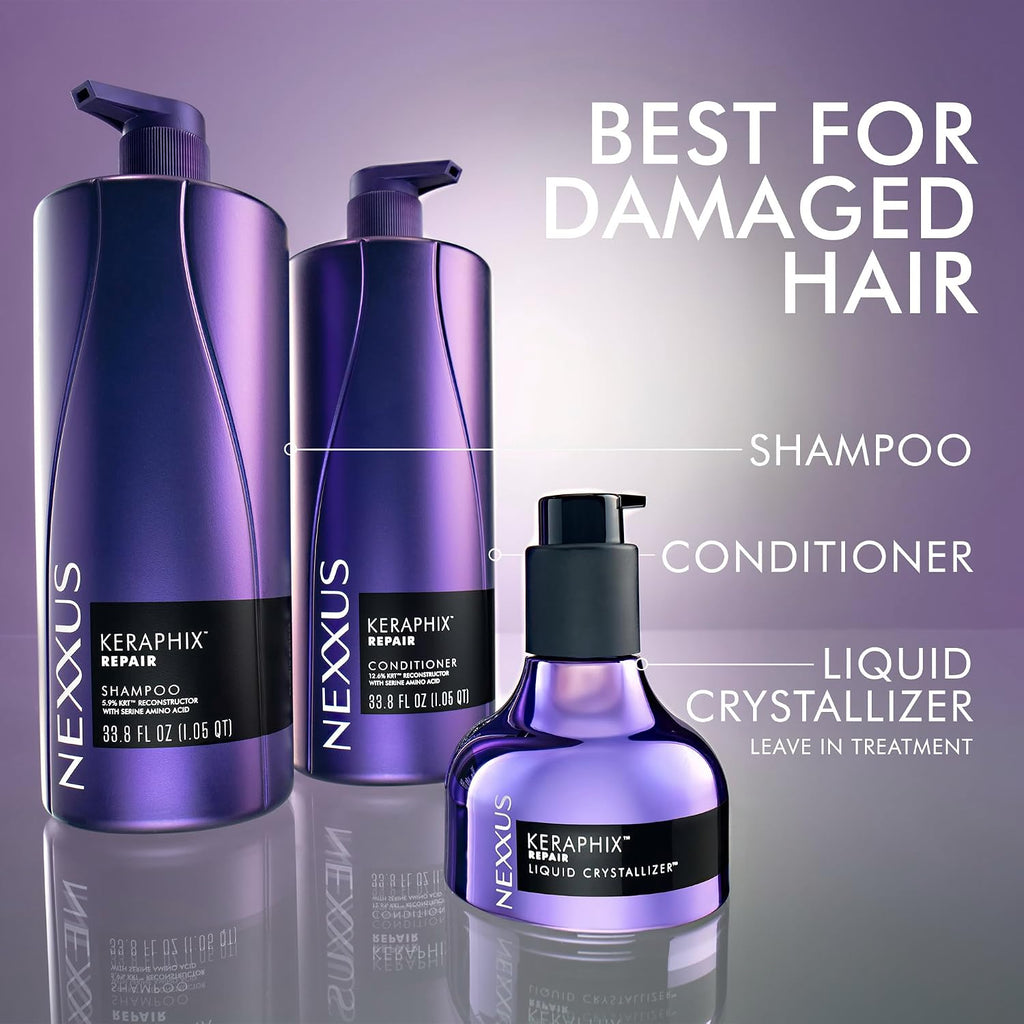 Nexxus KERAPHIX™ - Tratamiento para fortalecer el cabello con crist...