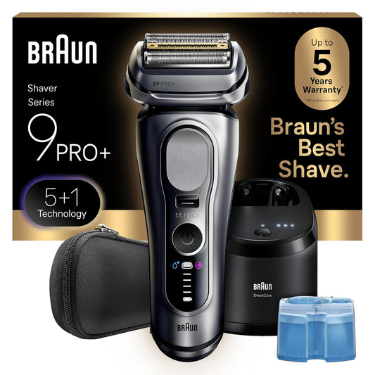 Braun Series 9 PRO+ - Afeitadora eléctrica para hombres, maquinilla...