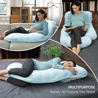 MOON PARK - Almohadas de embarazo y maternidad de cuerpo completo p...