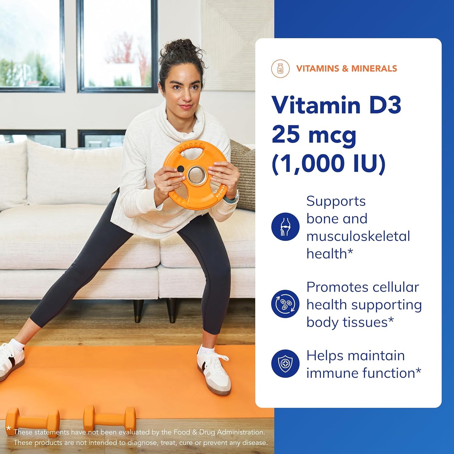 Pure Encapsulations Vitamina D3 25 mcg (1,000 UI) - Suplemento para...