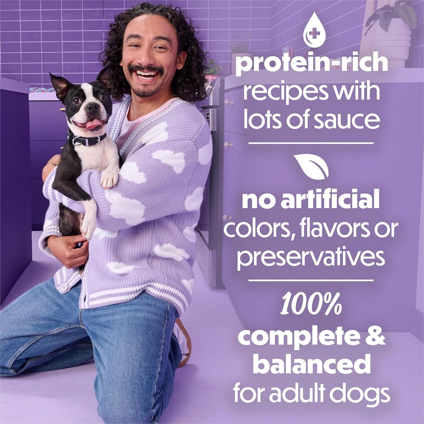 Purina Beneful - Paquete variado de alimentos húmedos para perros,...