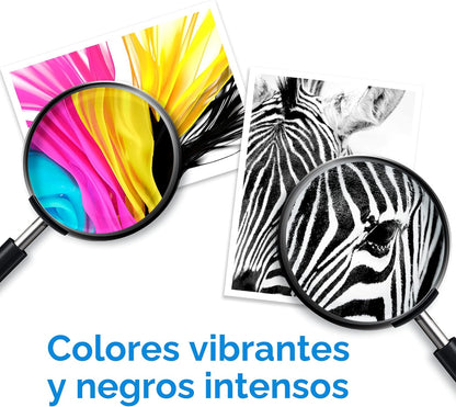 HP Cartuchos de tinta negros originales 67 tricolor / 67XL (paquete de 2) | Works DeskJet 1255, 2700, 4100 Series Envy 6000, 6400 Series | Elegible para tinta instantánea | 3YP30AN