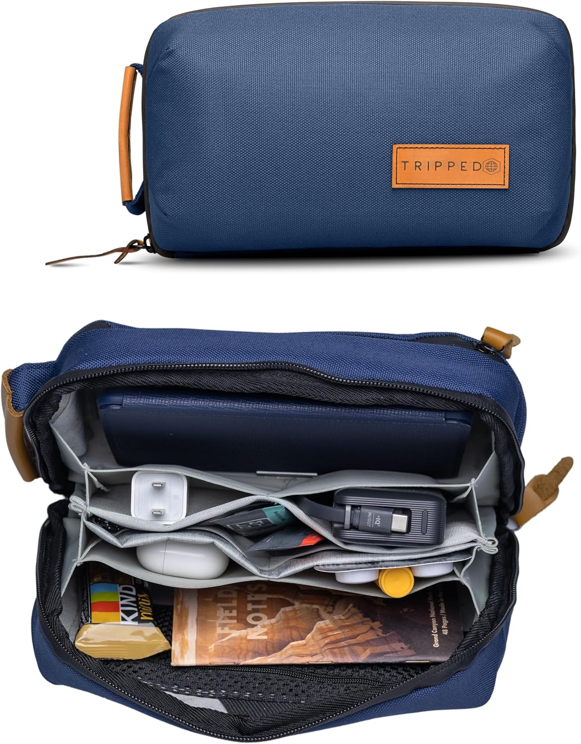 TRIPPED Travel Gear Tech Bag Organizer - Pequeña bolsa organizadora...