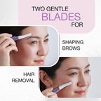 Panasonic Cortadora de cejas y vello facial para mujer, afeitadora...
